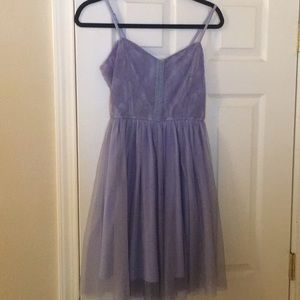 Lavender Tulle Dress